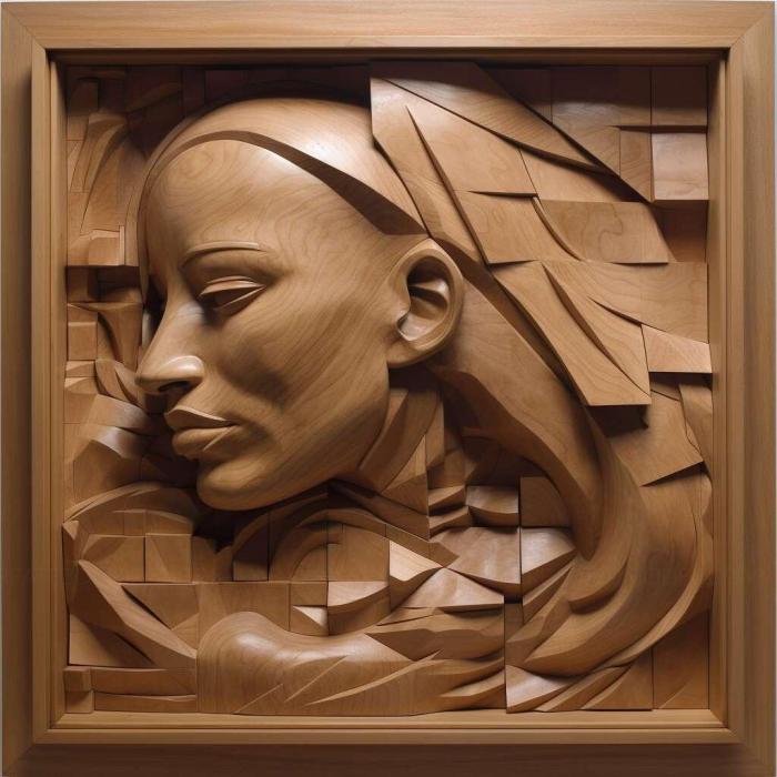 نموذج ثلاثي الأبعاد لآلة CNC 3D Art 